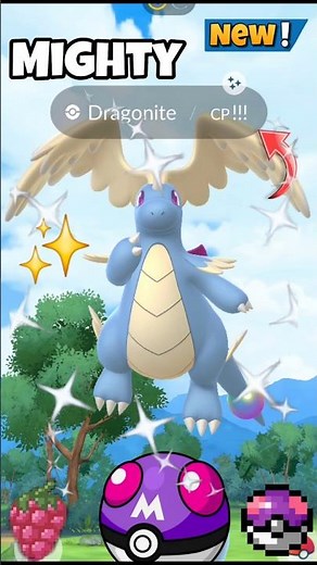 OMG😲Wild✨️Shiny Mega Dragonite Spawn in Pokemon Go