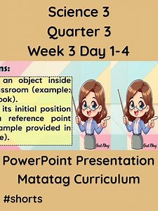 Science 3 Matatag Curriculum PowerPoint Presentation Quarter 3 Week 3 Day 1-4 #grade3matatagppt