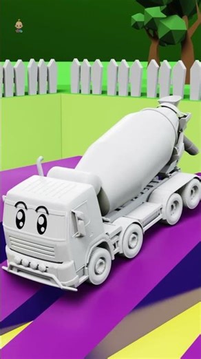 Learn Colors with Vehicles for Kids #nurseryrhymes #babyyoyo