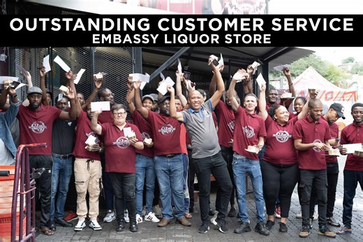 Cheers! Gondwana adores offering service with a smile. Our recent visit to Embassy Liquor Store left us thoroughly impressed by their commitment to ensuring Namibians start their weekends feeling refreshed. The outstanding service inspired Gondwana to spread some joy and extend our heartfelt thanks to the incredible team at Embassy Liquor Store. We wish you continued moments filled with smiles and exceptional service, just as you've provided to us. We hope you enjoy every single moment! | Gondwa