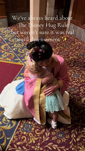 Discover the Disney Hug Rule at Disney Parks