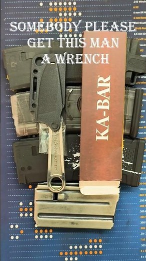 KA-BAR Forged Wrench Knife. 1119 % of FUN.