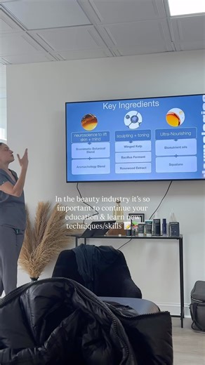 Always learning 📝 #esthetician #skincare #training #dermalogica