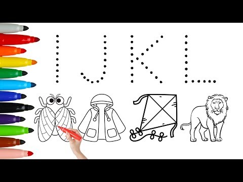 I for insect | Alphabet phonics song for kids | Toddler educational video | I J K L