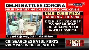 4.2K views · 34 reactions | Delhi CM Arvind Kejriwal briefs media on COVID-19 situation in Delhi and the efforts undertaken by the govt to curb the spread of the virus in the state. He also attributed the increase in numbers to the increase in testing. | News18 | Facebook