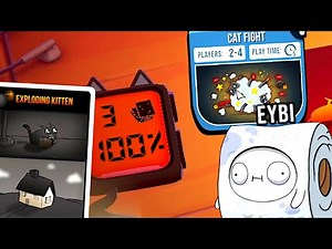 FASTEST ROUNDS WITH THE NEW DECK! | EXPLODING KITTENS 2