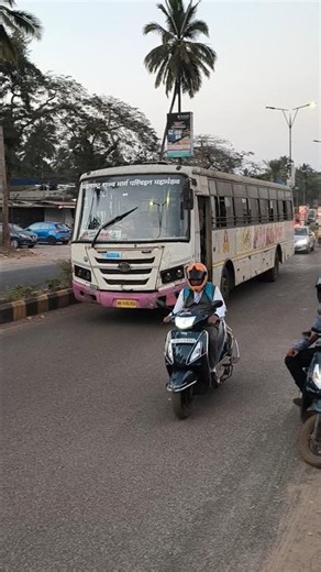 MSRTC हिरकणी | CWD built | पुणे⇆पणजी #bus #viral #msrtc #hirkani #msrtcbus #msrtcpremi #lalpari #fyp
