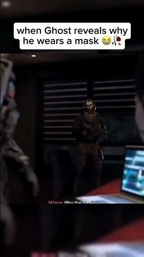 Ghost Finally Explains the Mask 🤯 #callofduty #nostalgia #cod