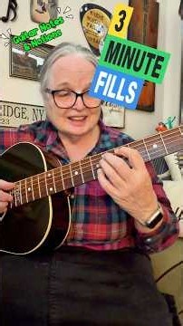 Another Three Minutes ** Two Finger Fills. #guitar #guitarlesson #acousticguitar #guitarplayer