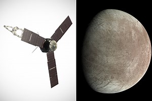 NASA's Juno Spacecraft Captures New Image of Jupiter's Icy Moon Europa