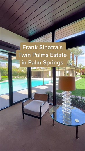 Explore Frank Sinatra’s Twin Palms Estate in Palm Springs