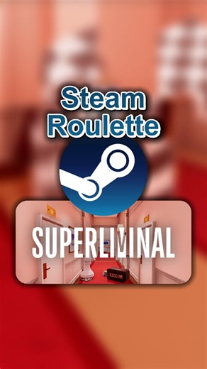 Nathan⚡ on Instagram: "Steam Roulette: Game 65 Superliminal #gaming #steam #steamroulette"