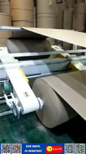 ⚙️ Fingerless Single Facer Corrugation Line with PLC Sheeter &...