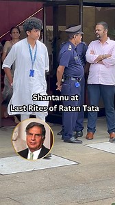 9.5K views · 79 reactions | Ratan Tata's favourite Shantanu Naidu mourns his loss. RIP #RatanTata #RIP | The Live | Facebook
