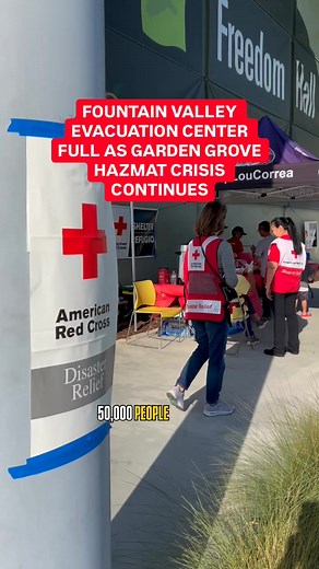 The American Red Cross tells us all 3 of their shelters are either full or nearing capacity. The city of Garden Grove says there is still space available at Ocean View High School. The Red Cross says they'll be announcing more shelters that are opening tonight. #nbcla
