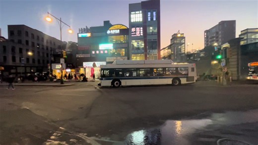 #MTA#NYC#NewYorkCity New Flyer C40LF & Novabus LFS At Flushing in Queens.