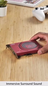 Creative Sound Blaster Z SE Internal PCI-e Gaming Sound Card and DAC, 24-bit / 192 kHz, 116 dB SNR, ASIO, 600Ω Headphones Amp, Mic EQ, Discrete 5.1 / Virtual 7.1, Supports Dolby Digital Live, DTS