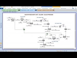 Sulfur Recovery Unit (SRU-Hysys)-Sulsim Claus Process / Unidad Recuperación de Azufre Proceso Claus