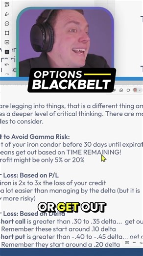 How to Close Iron Condors Before Gamma Risk Hits