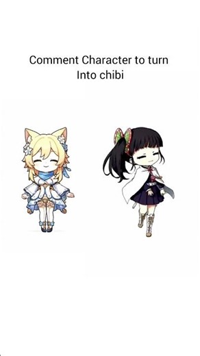 Kanao & Lumine Chibi meme