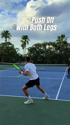 Serve Return Weight Transfer Footwork