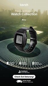 Barang wajib para pelari kalcer: jam tangan. Jam 5 pagi udah siap lari 5K, tapi jam tangan malah lowbat? Atau malah bikin lari kamu gak mindful? Yah… jangan sampai deh. Kini hadir Torch Watch Series, teman kamu untuk lari tanpa distraksi. Cek koleksinya sekarang 👉 | torch.id
