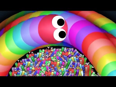 Slither.io A.I. 500,000+ Score Epic Slitherio Gameplay!