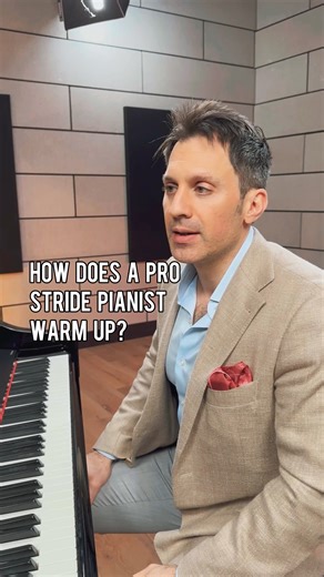 Scott Bradlee 🎹🔥 from #PostModernJukebox takes a simple warm-up and turns it into a mesmerizing stride #piano spectacle!!✨ . . . Surprise twist👉🏼 Tomorrow we’re releasing a YouTube video with Scott playing a song ON THE SPOT for the very FIRST time! Don’t miss out on this magical moment⚡️ #pianist #pianomusic #musician | Pianote