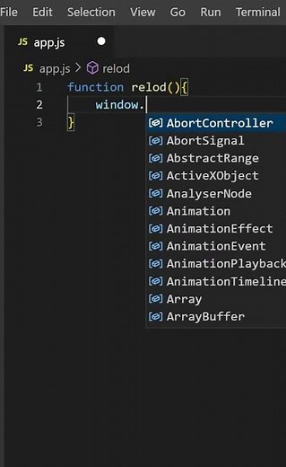 Page reload function in javascript