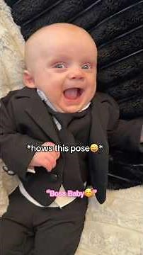 We Turned Our Baby Into Boss Baby