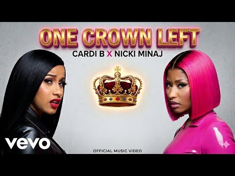 Cardi B ft, Nicki Minaj - One Throne Left (2026 Official Music Video) | Rap Battle