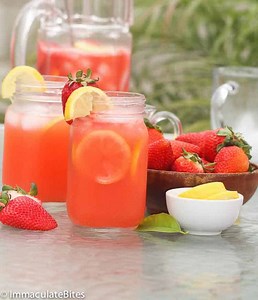 5.4K views · 238 reactions | Strawberry Lemonade – easy homemade...