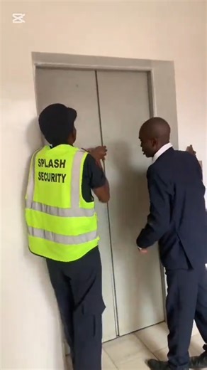 They were stuck in an elevator at Boma Yangu apartments! | 7 News Global