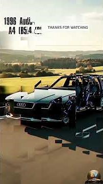 AUDI EVOLUTION: From 1960s Sedan to e-tron GT!