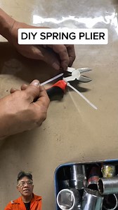DIY SPRING PLIER #springplier #diytipsandtricks #homemade #electricaltools #goodidea | Antonio Juayong