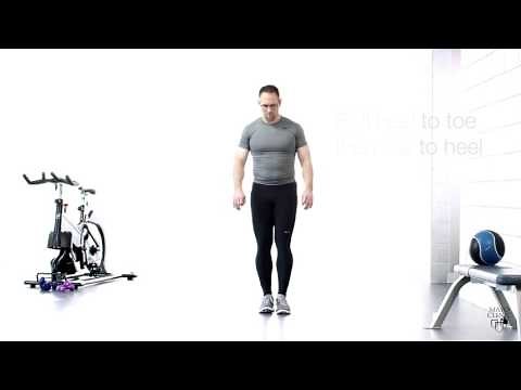 Wellness Wednesday: Single leg heel-toe raises
