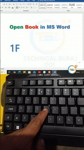 Insert an Open Book Image in MS Word with Just One Shortcut - You’ll Be Shocked How Simple It Is!
