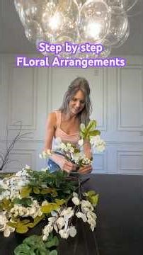 DIY tutorial spring floral arrangements #diy #stepbystep #turorial #springdecor #floralarrangement