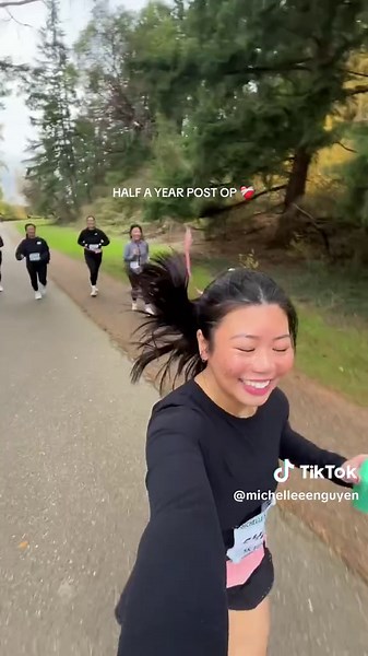 not to be dramatic or anything, but running has changed my life. so happy to be running again consistently, can’t wait to sign up for my next race 🥹 #runtok #running #runningmotivation #aclrecovery #fyp