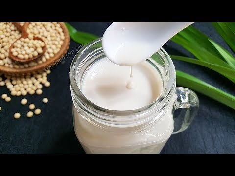 Cách nấu sữa đậu nành tại nhà ngon như người làm bán sánh mịn để được lâu