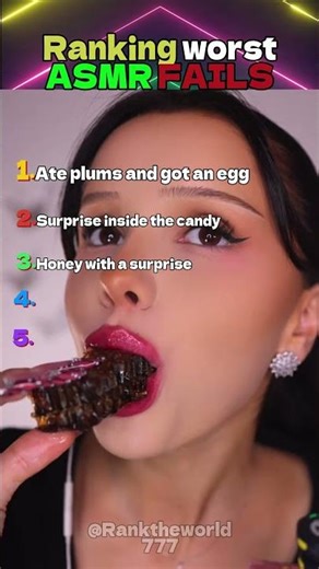 Ranking Worst ASMR Fails