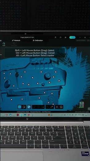Scanning And Measuring Black Parts With Sermoon S1