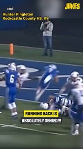 This might be the greatest defensive stop in football history 👀 | Jukes