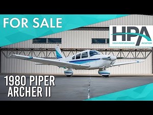 N8211T 1980 Piper Archer II- SOLD