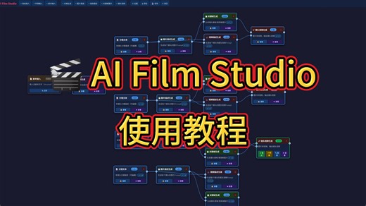 我开源的AI电影ComfyUI工作流使用案例教程（开源链接在简介）