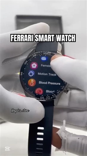 FERRARI SMARTWATCH #royalss_store #smartwatch