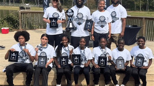 Talladega College women's cross country team wins first conference title