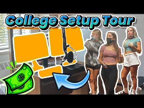 My College Dorm Gaming Setup Tour! 👀