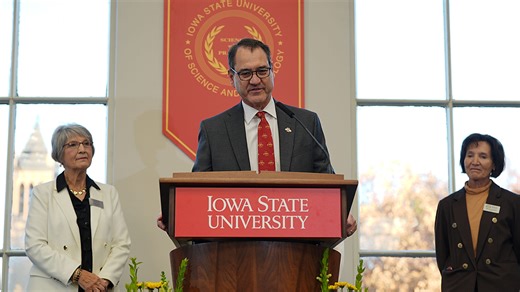 Iowa State's 17th president is David Cook, CEO at North Dakota State University