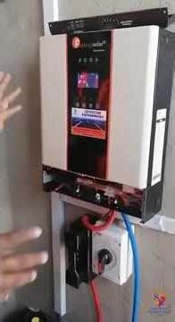 Technician Commissioning Solar Power System